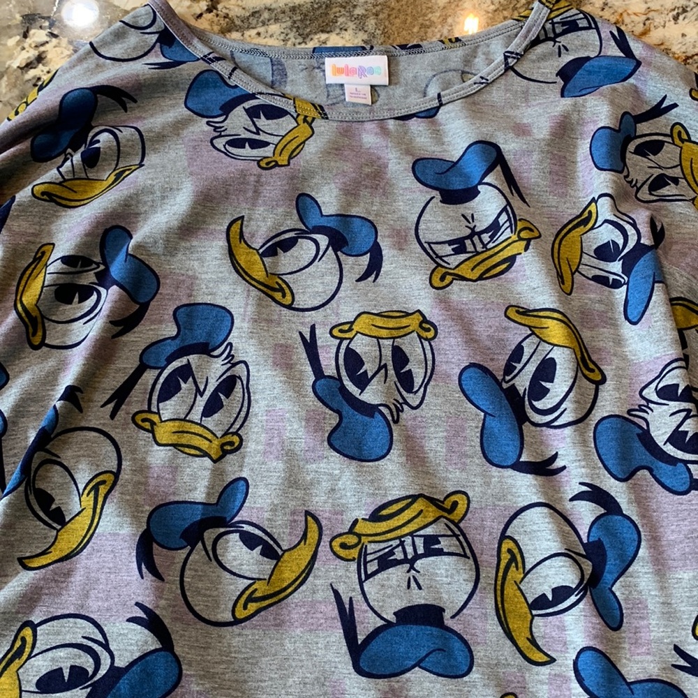 Disney Donald LuLaRoe Tunic size Large